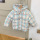 Girls Down Jacket Warm Children's Clothing Plaid